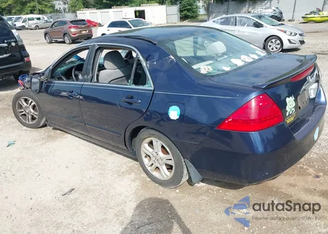 2006 Honda Accord 2.4 Ex из США, поврежденный, VIN 1HGCM56786A165561